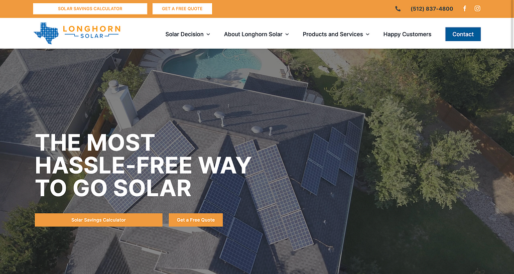 Longhorn Solar ‘s website