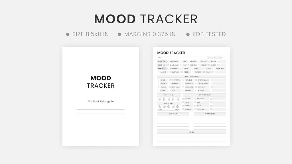 Mood Tracker Print