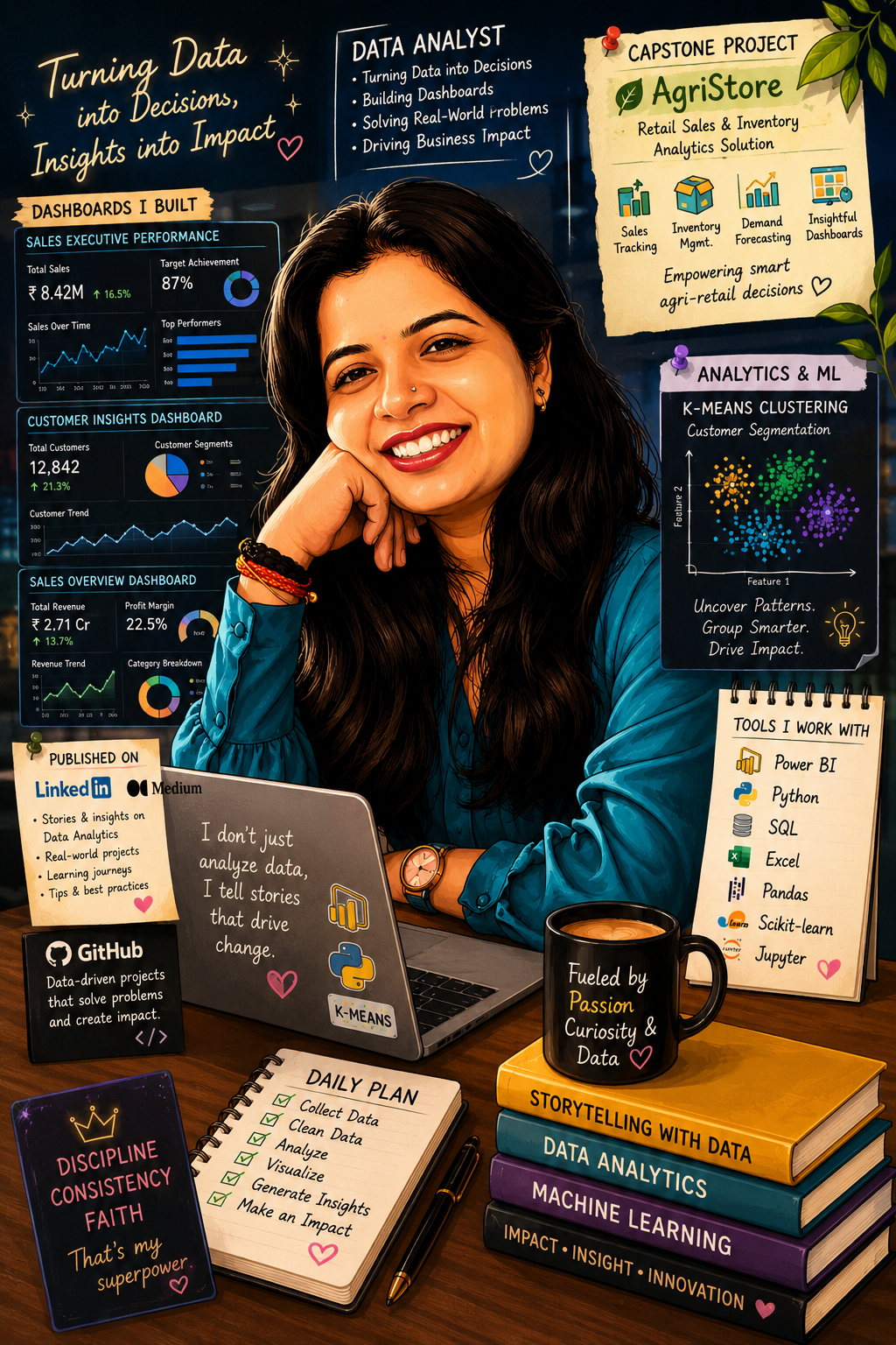 My journey of turning data into insights through real-world analytics projects.”