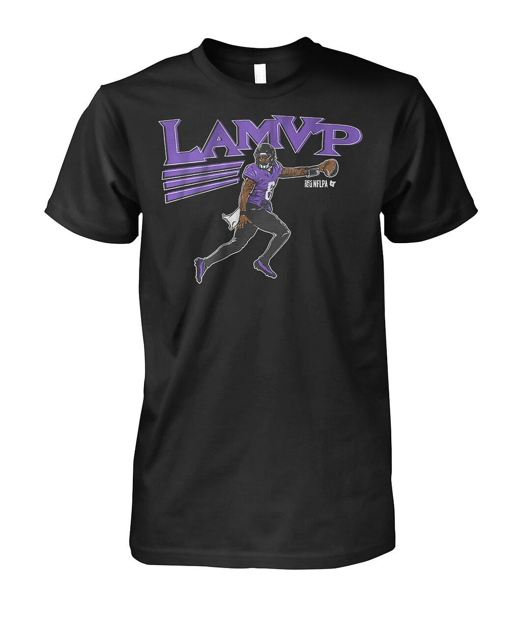 Lamar Jackson MVP Shirt