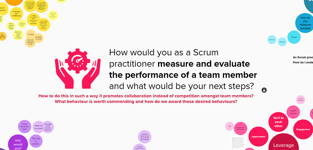 Measuring individuals in the Scrum team