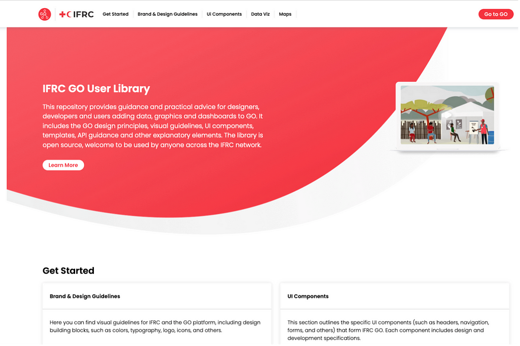 IFRC Go UI (User Interface) library website