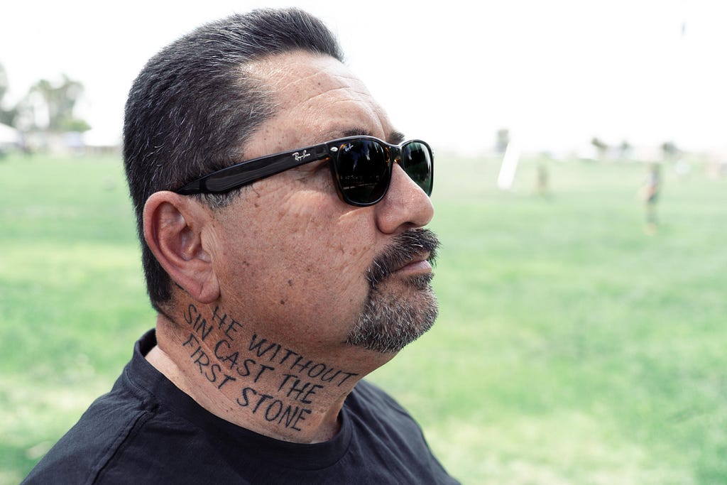 Jeff (aka Huerito) is photographed by David William Reeve in 2019