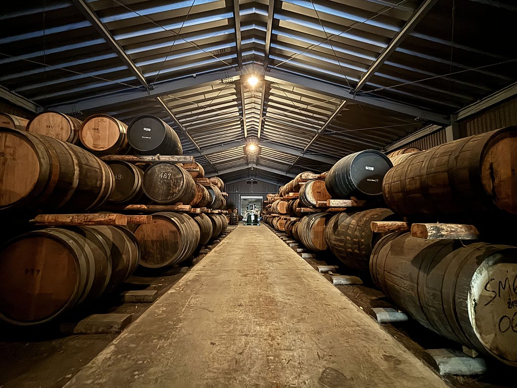 Venture Whisky Chichibu Distillery ‘Ichiro’s malt’ storage