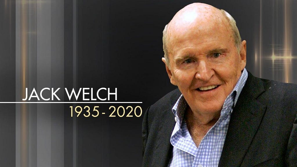 Jack Welch’s The Greatest Manager In the Twentieth Century 1935–2020