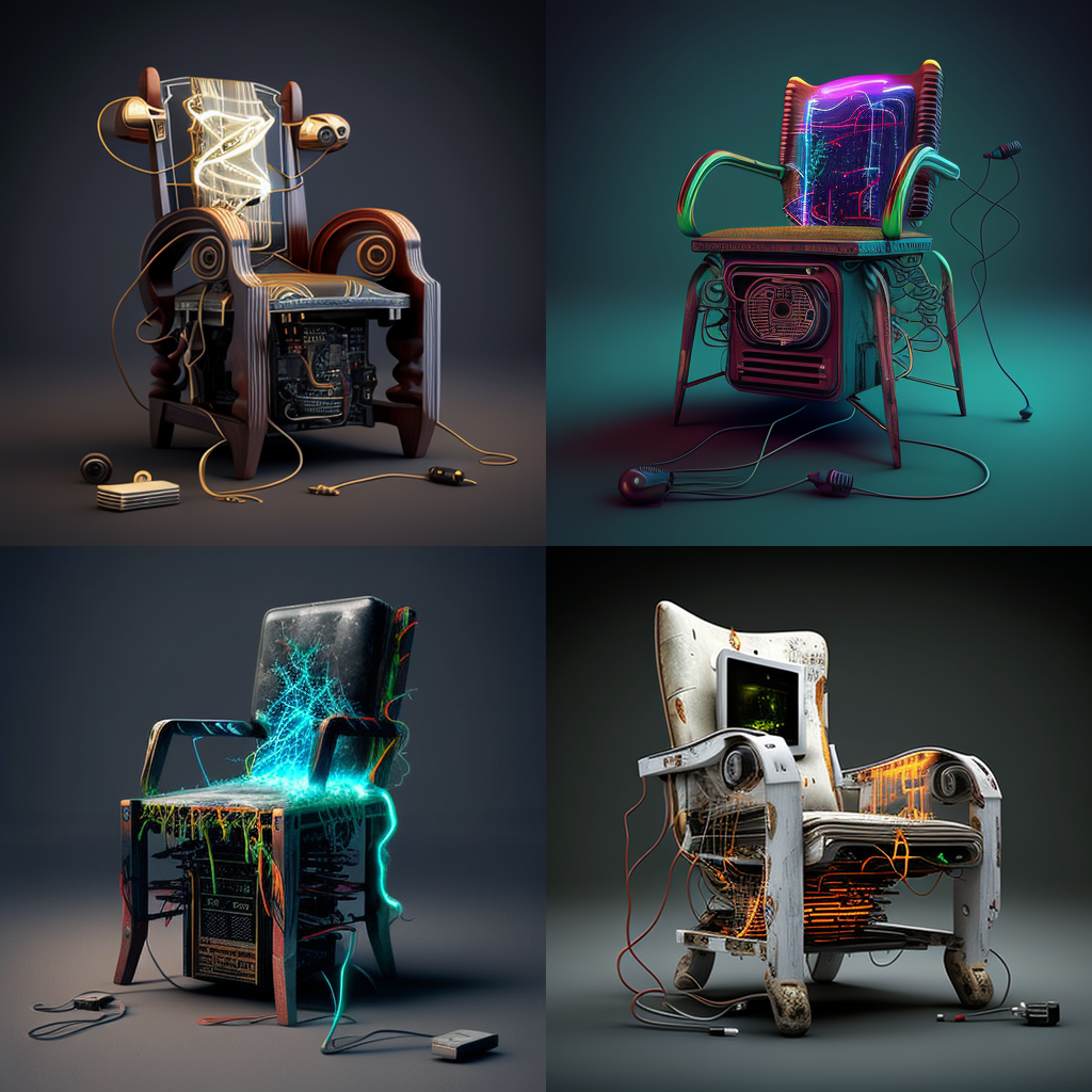 chairs, electronic