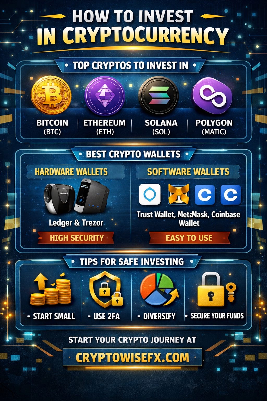  How to Invest in Cryptocurrency (Beginner’s Guide 2026)
