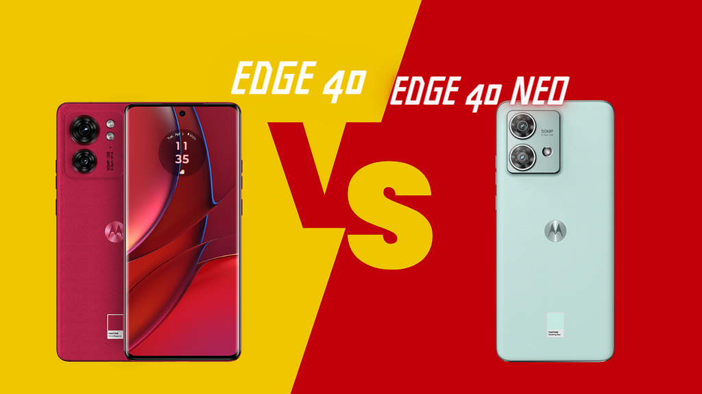 Moto Edge 40 vs Moto Edge 40 Neo