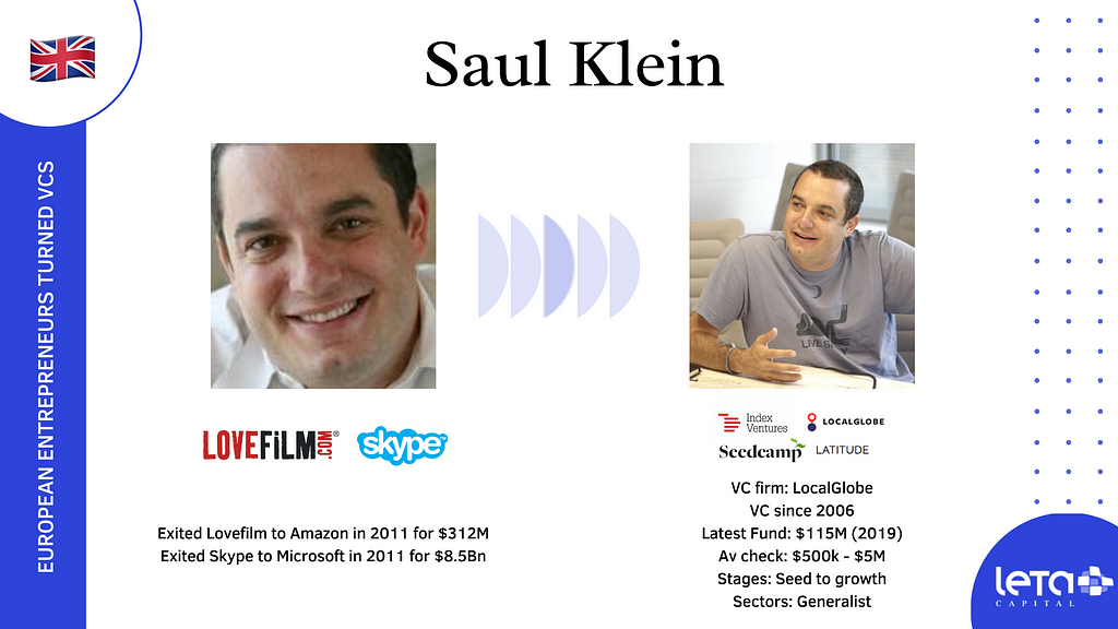 Saul Klein (LocalGlobe)