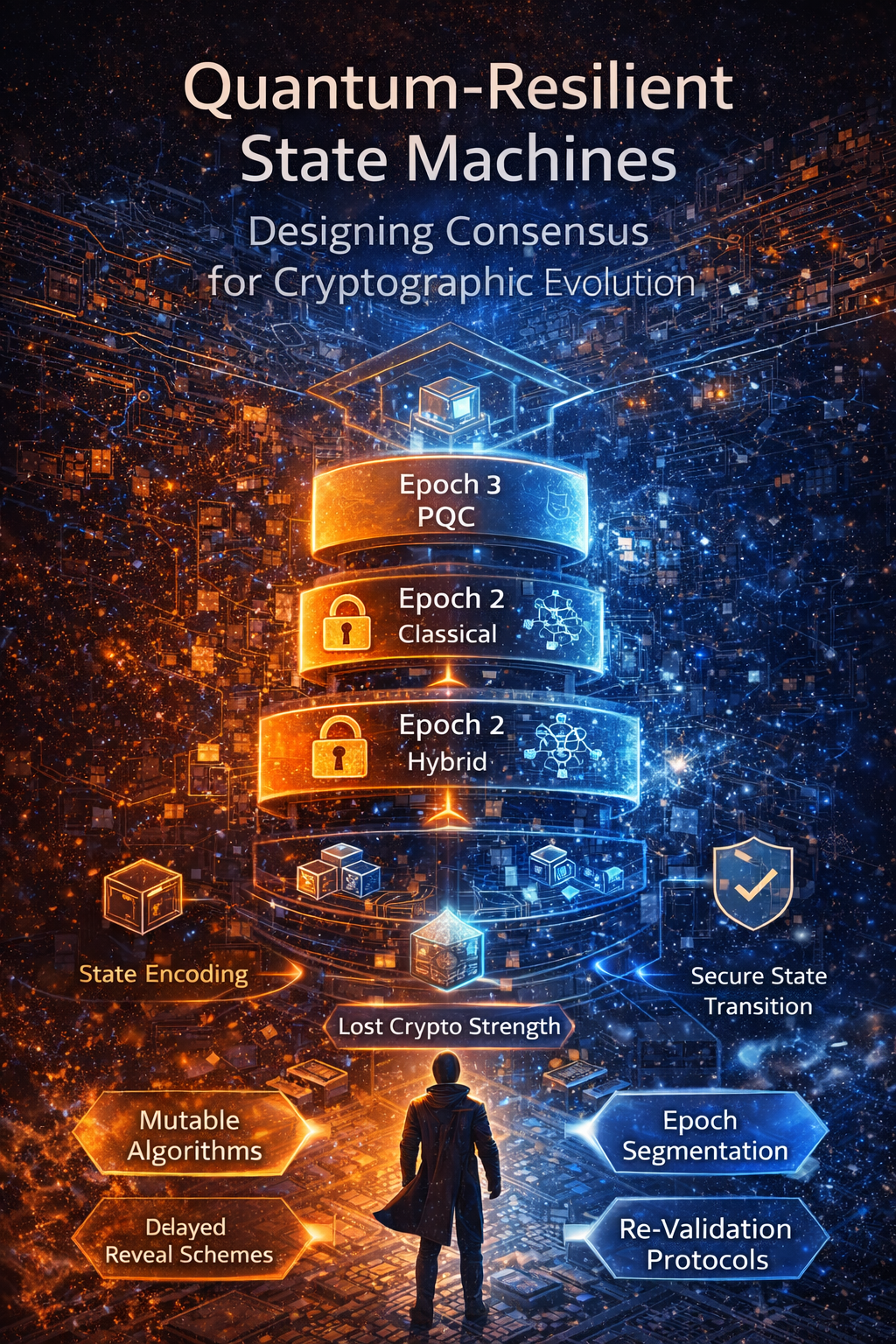 Quantum-Resilient State Machines — Designing Consensus for Cryptographic Evolution