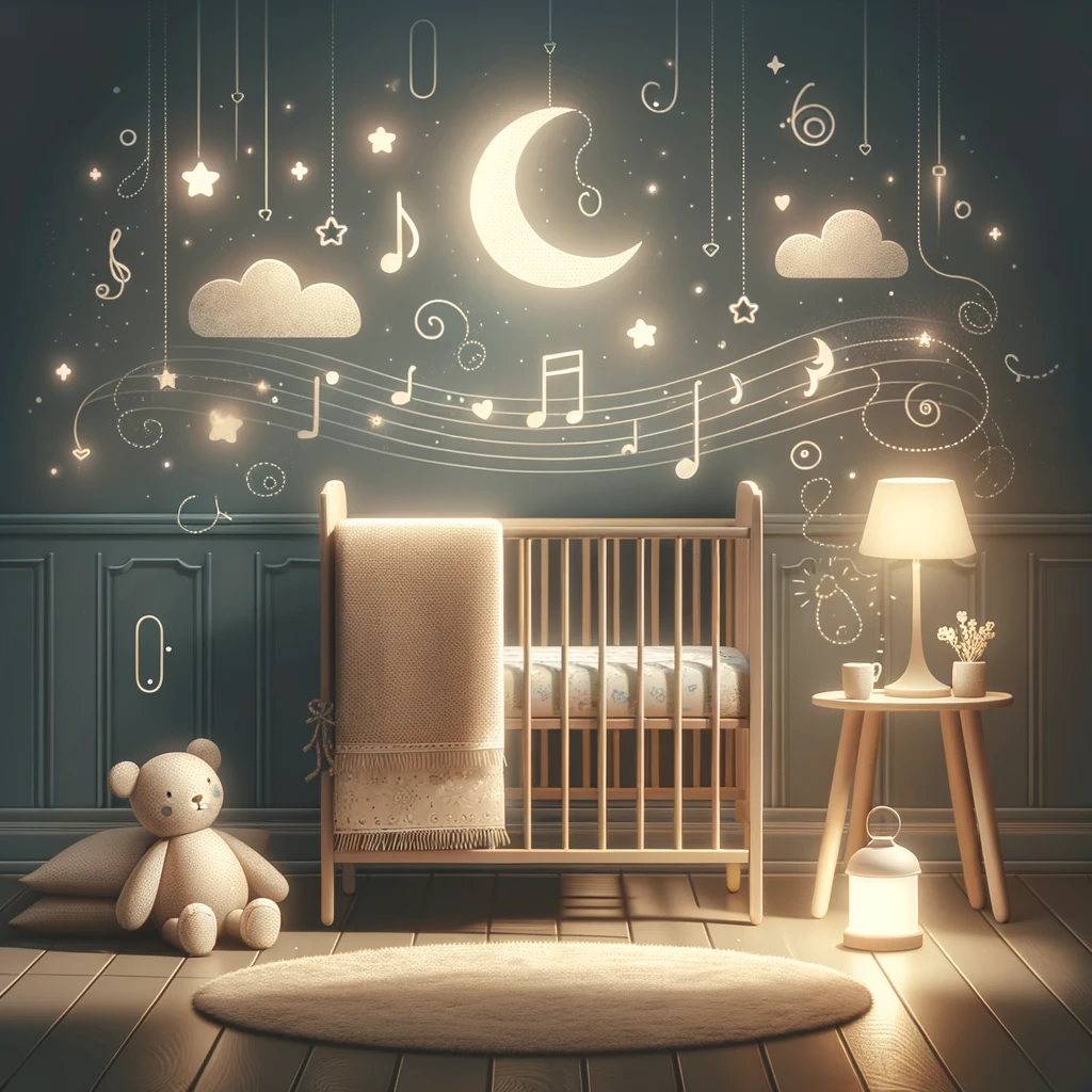 Serene bedroom setting for a child, highlighting the elements of routine, comfort, and response in a sleep-positive environment