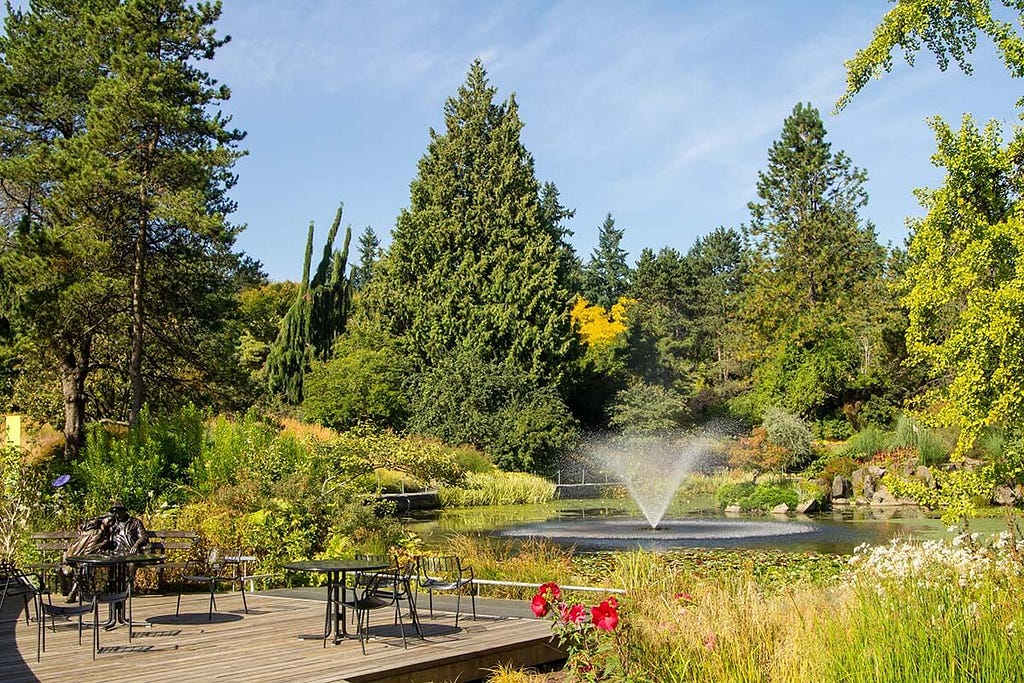 VanDusen Botanical Garden in Vancouver, British Columbia, Canada. Photo: Vancouver Botanical Gardens Association