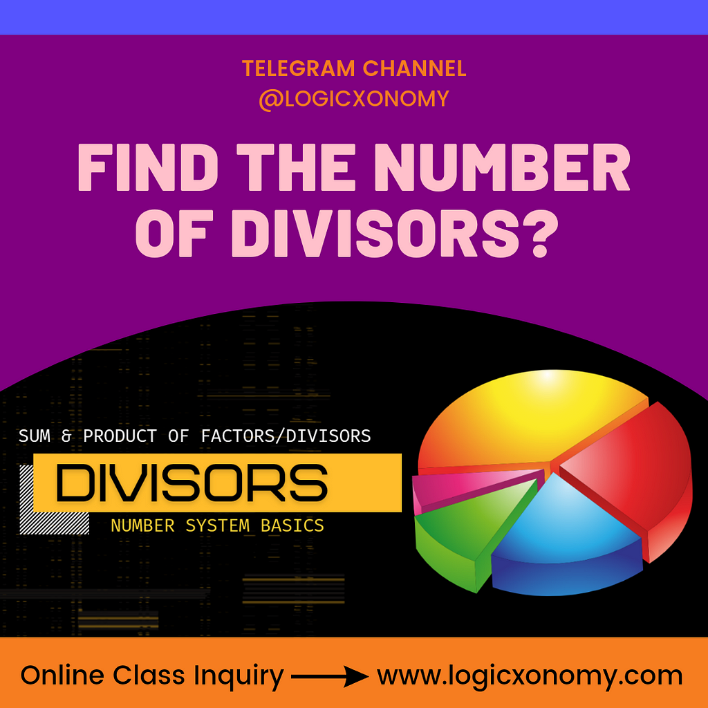 How to find the number of divisors