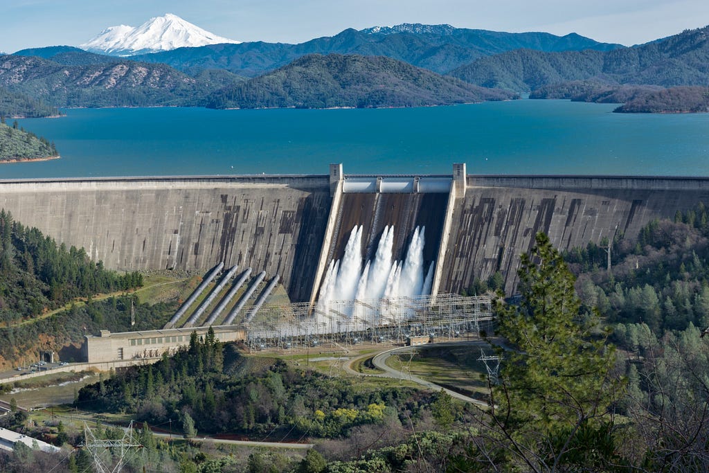 Image showing a hydro energy dam