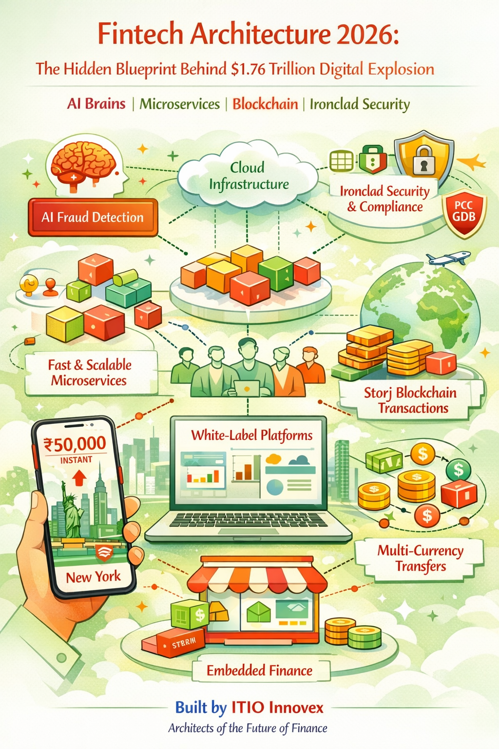 Fintech Architecture 2026: The Hidden Blueprint Behind the $1.76 Trillion Digital Finance Explosion