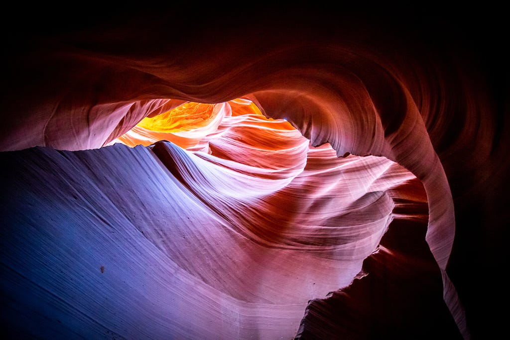 Antelope Canyon Colors-Photo by @ S@ndrine
