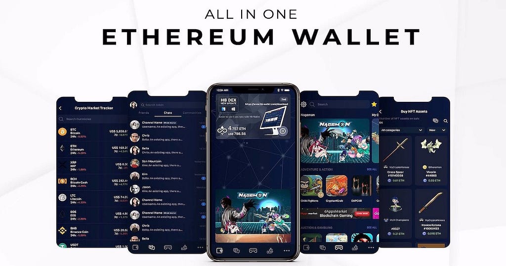 You can play Dapp Games on HB Wallet (Image: hb-wallet.com)