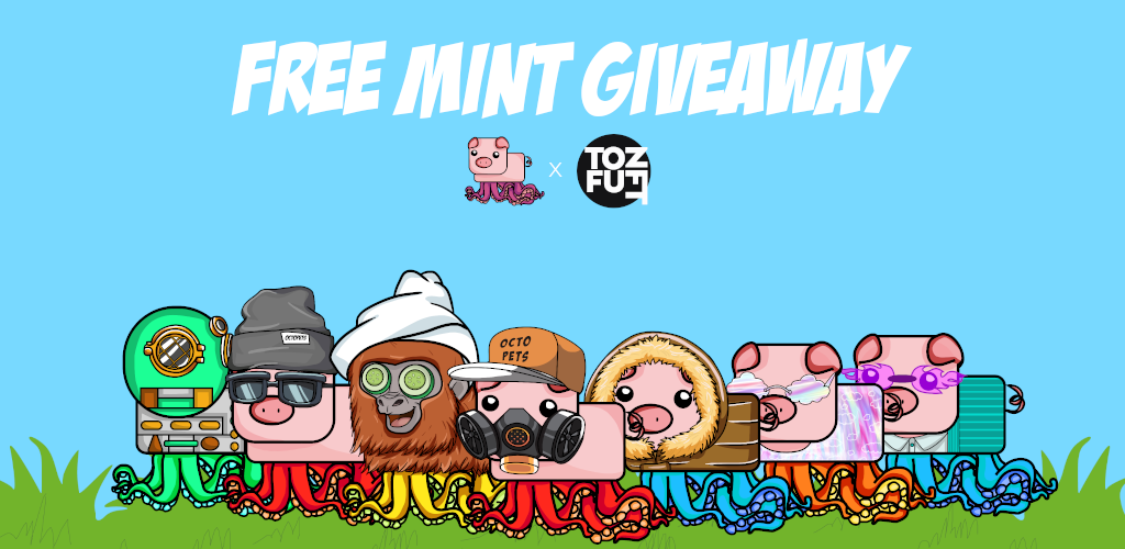 OctoPets x TofuNFT giveaway