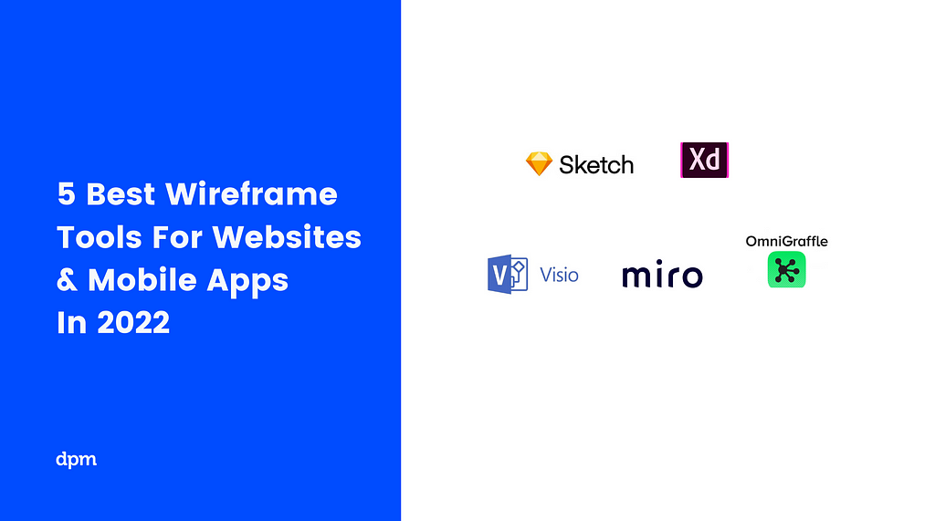5 Best Wireframe Tools For Websites & Mobile Apps In 2022 Featured Image