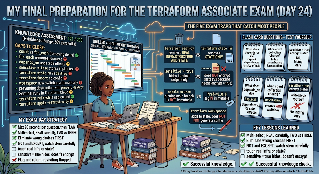My Final Preparation for the Terraform Associate Exam