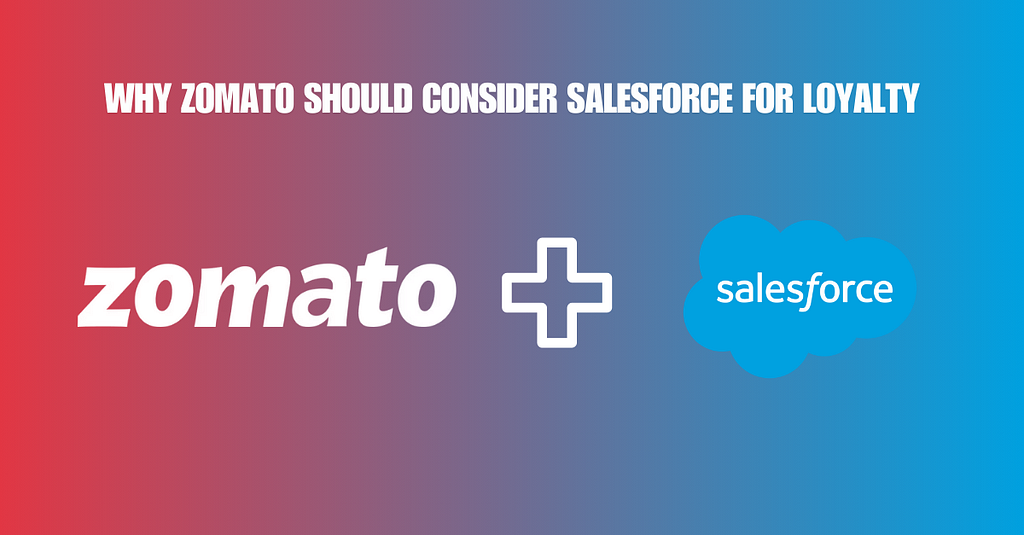 Zomato ecosystem and Salesforce Loyalty Management