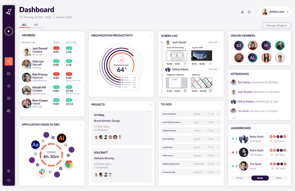 Catalyst — Admin Dashboard