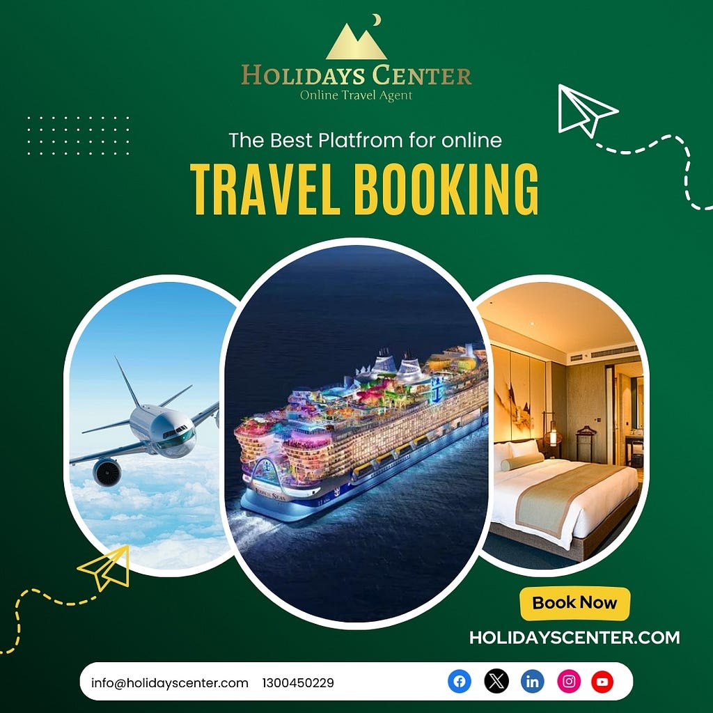 Holidayscenter: Best travel booking platform