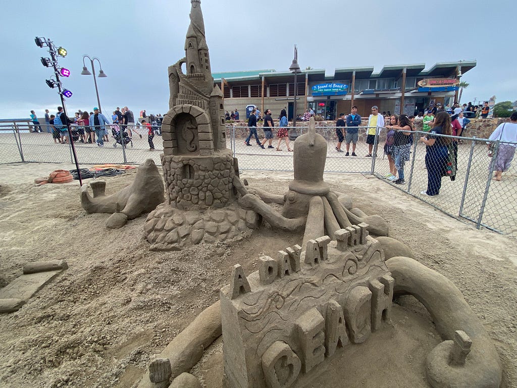 First place sandcastle, Imperial Beach