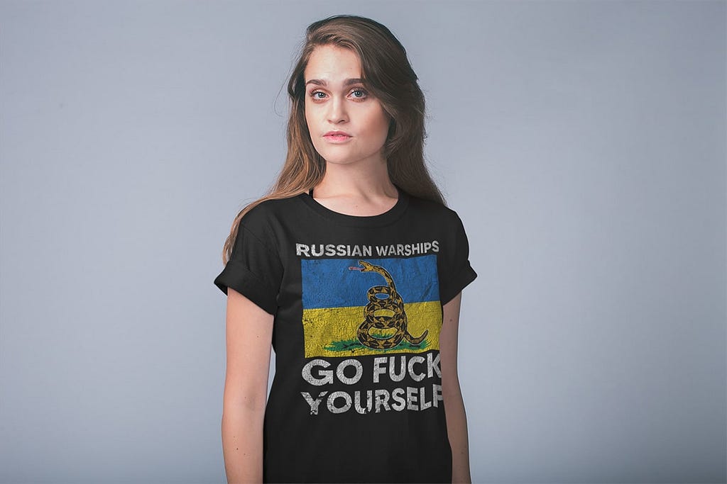 Russian Warship Go Fuck Yourself Shirt Women