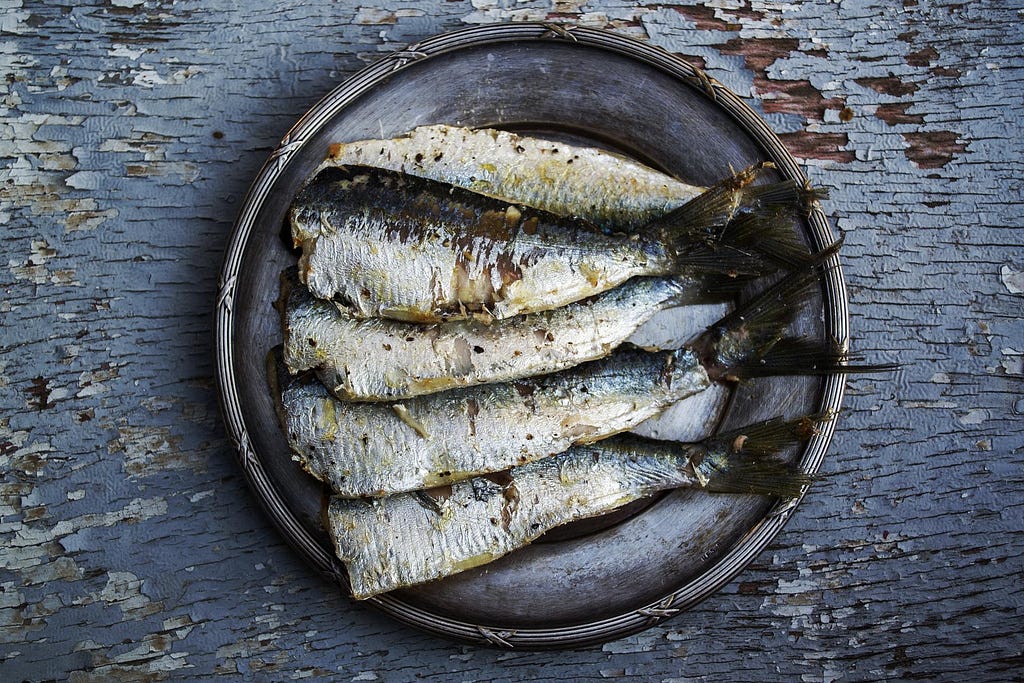 sardines-on-a-plate