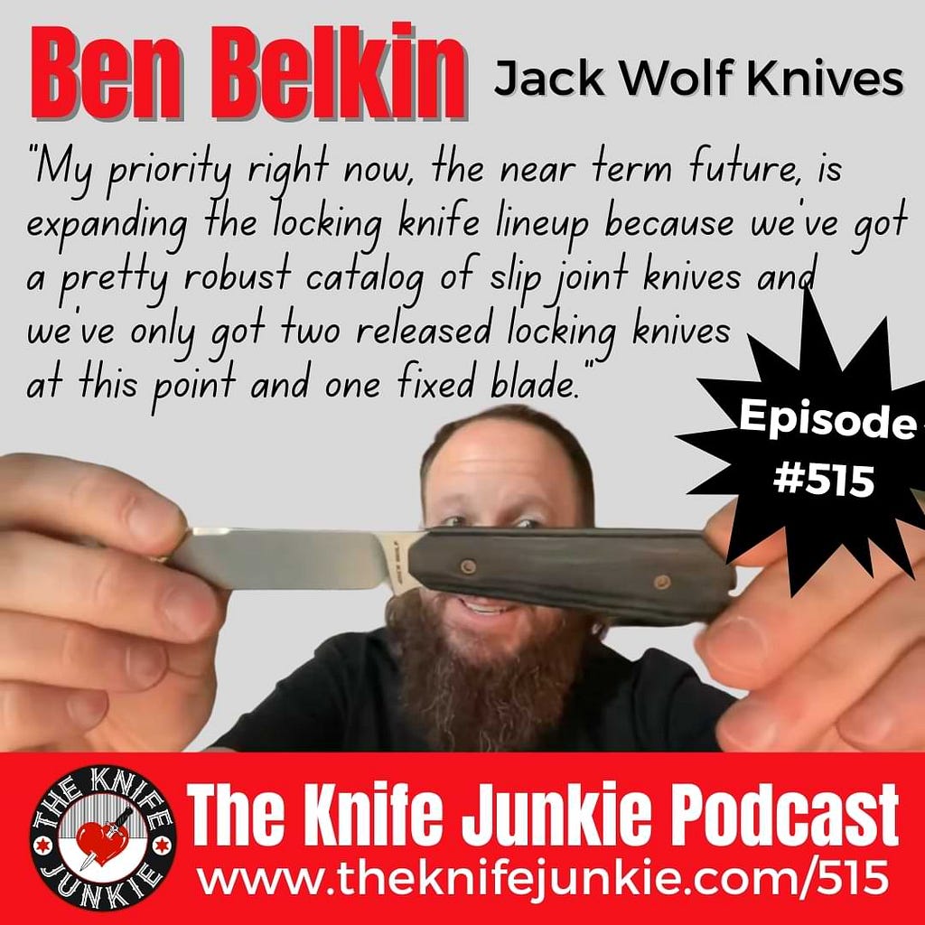 Ben Belkin, Jack Wolf Knives