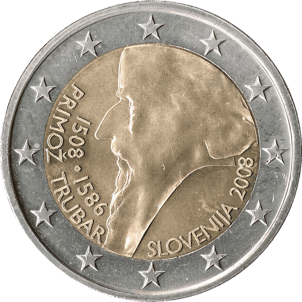 2 Euro — 2008 Commemorative coin, Slovenia