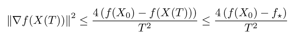 Proof of O(f(x_0)-f_★)/T²) convergence rate of OGM-G ODE