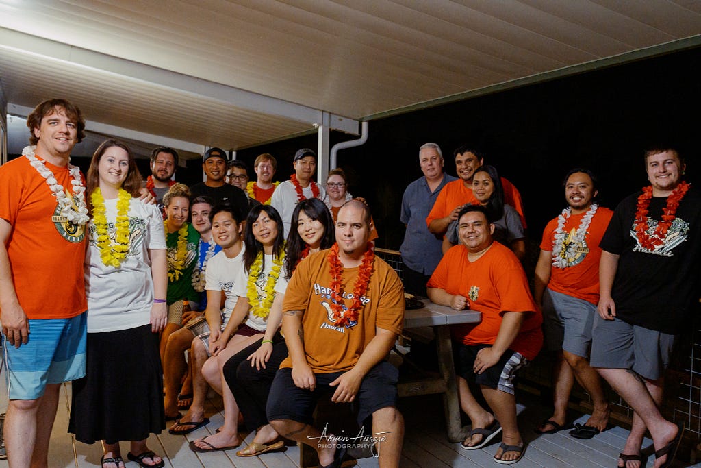 The Hawaii Birthday Crew