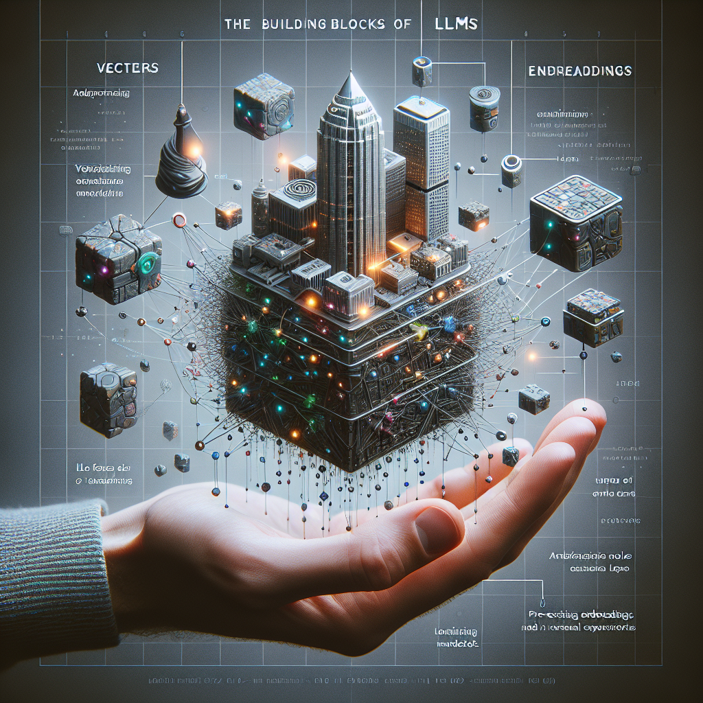 The Building Blocks of LLMs: Vectors, Tokens and Embeddings