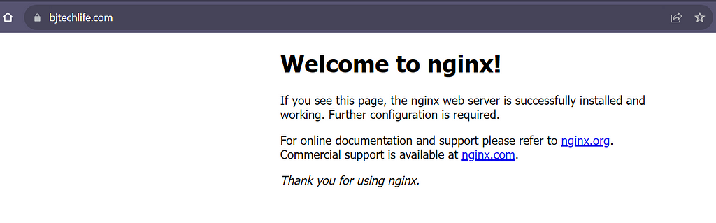 Successfully installed SSL certificates on Nginx