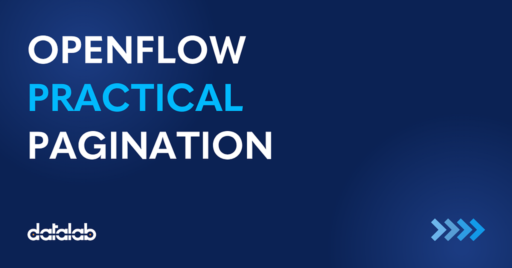 Practical Pagination with Openflow