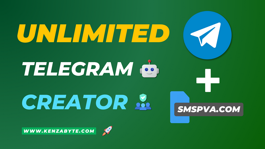 how to create unlimited telegram account