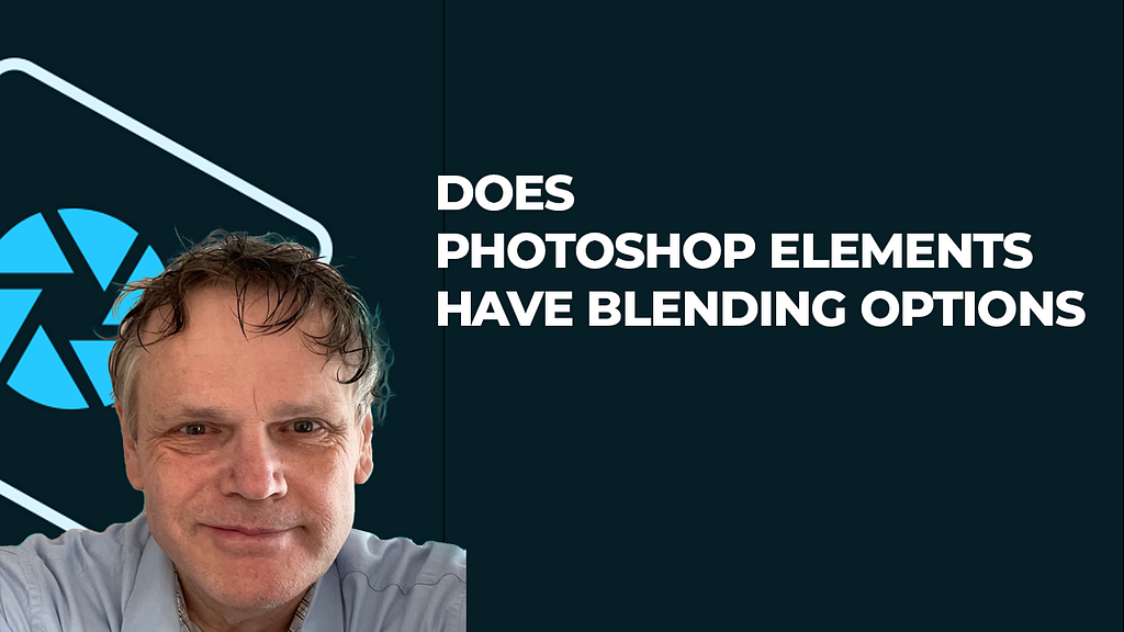 Does Photoshop Elements have Blending Options?