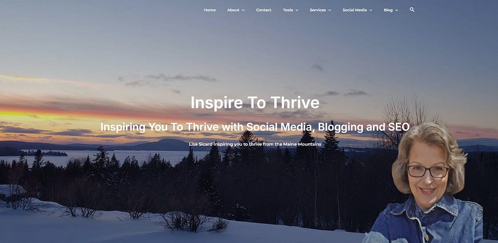 The Inspire To Thrive website started in 2011 and became a full time business in 2017.