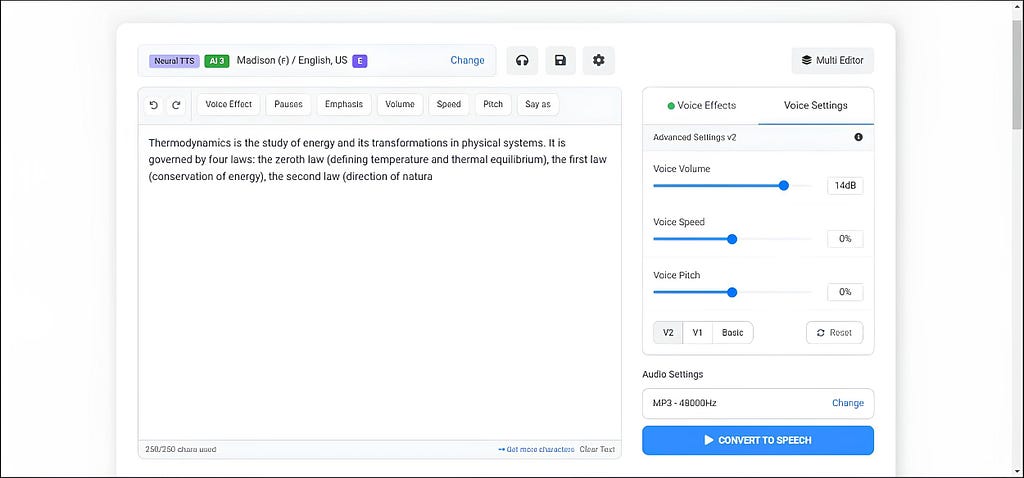 Voicemaker —  AI Voice Generator Tool