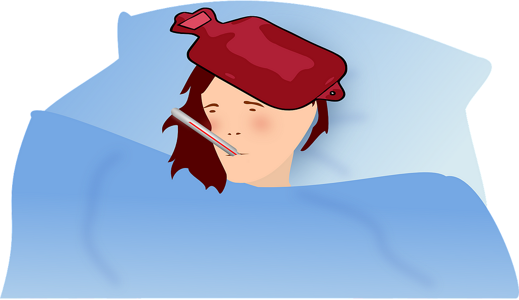 sick-https://pixabay.com/vectors/fever-sick-thermometer-woman-bed-310721/