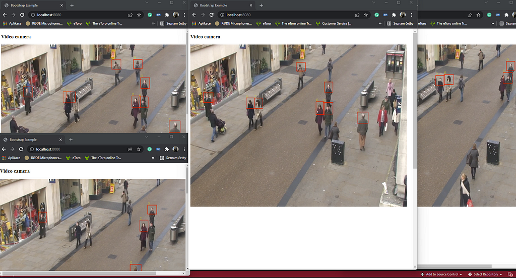 Opencv RTMP HLS video streaming