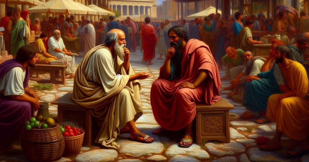 Socrates in conversation