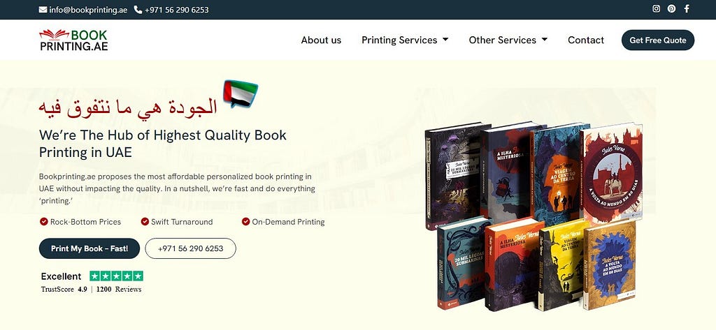 Book Printing UAE