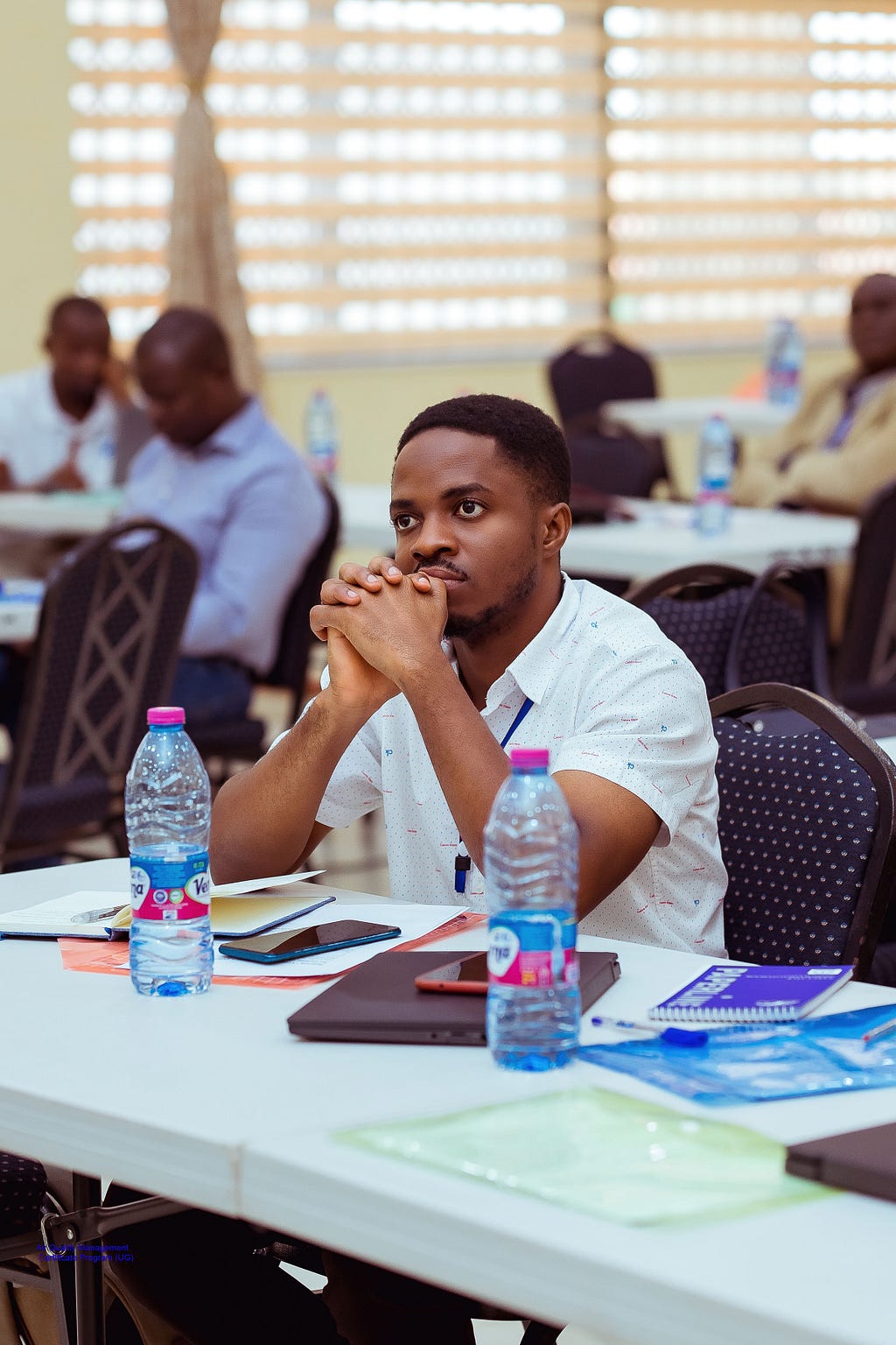 Victor Dzidefo Ablo at Air Quality Management and Science Certificate Program, University of Ghana 2023.