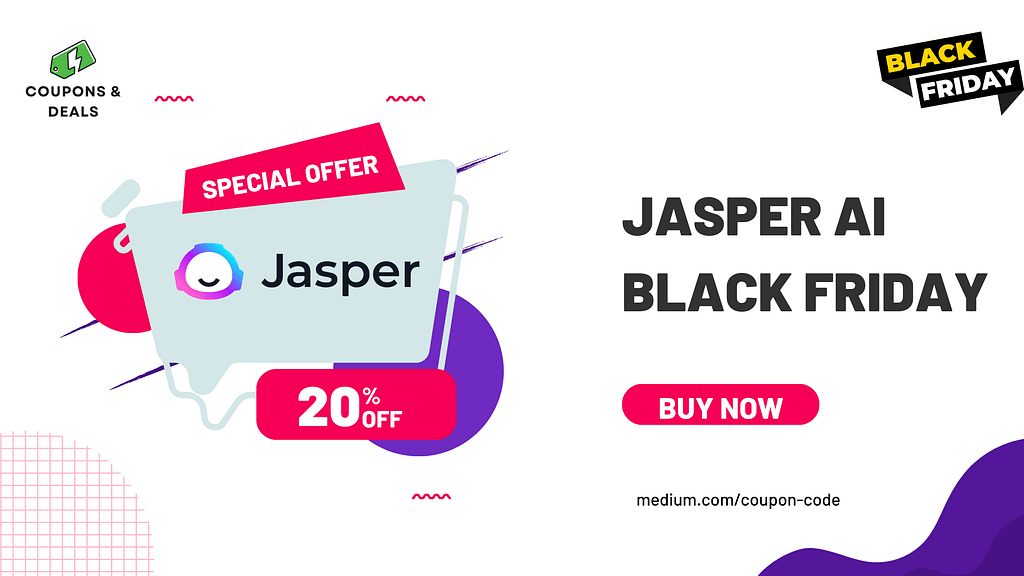 Jasper AI Black Friday — Medium — Coupon Code