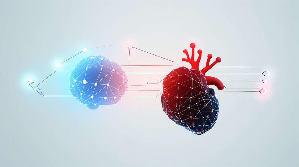 image of a heart and mind connected for Harnessing the power of data-centric and user-centric design