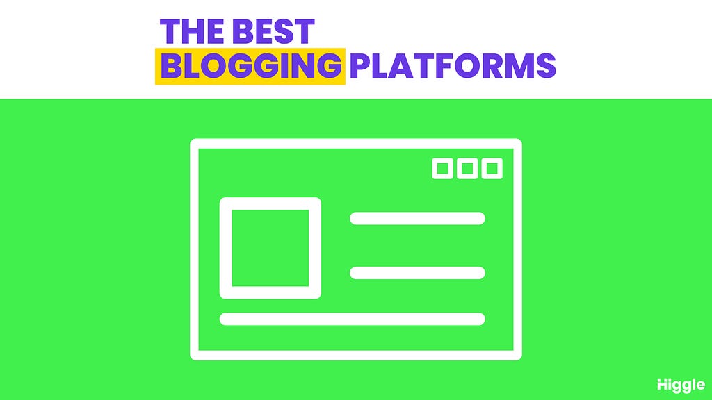 The best blogging platforms