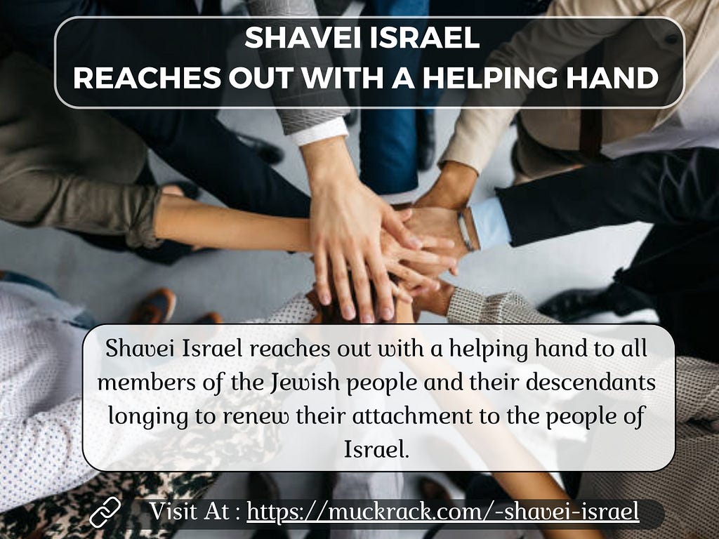 Shavei Israel is a non-profit which assists the descendants of Jewish people and the Lost Tribes of Israel in reclaiming their roots.